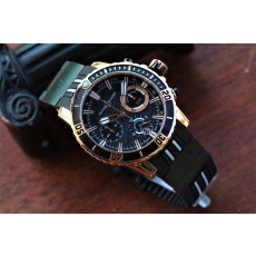 율리스 나르덴(ULYSSE NARDIN) 마린 다이버 골든블랙 (국내배송)