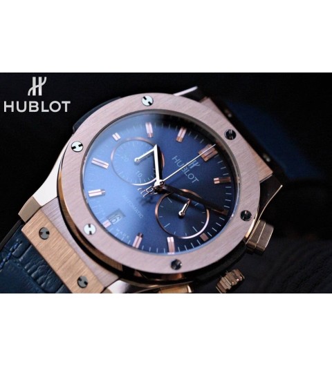 위블로(HUBLOT) Classic 퓨젼 골드블루 다이얼 (국내배송)