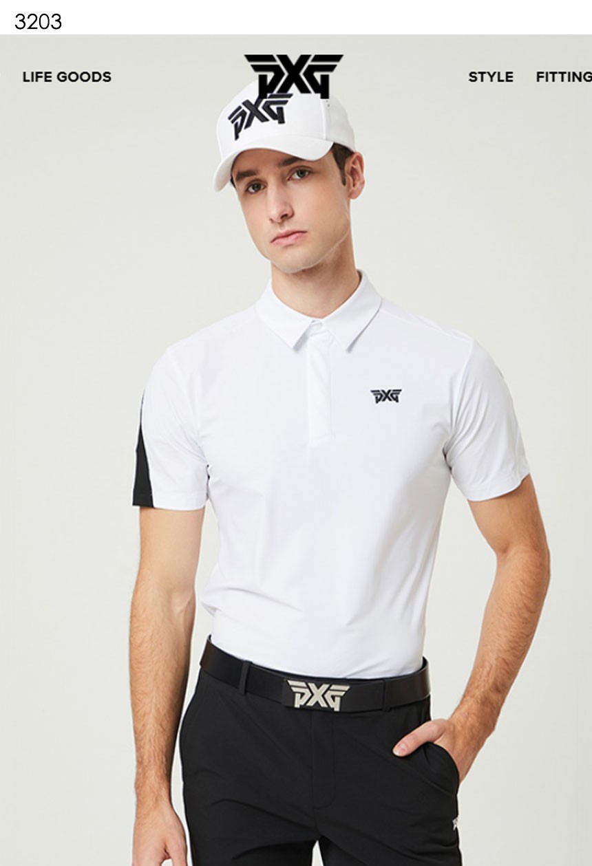 PXG 수입프리미엄라인 SUMMER SHOULDER POINT COLLAR SHORT SLEEVE T-SHIRT 신상입고 (국내배송)