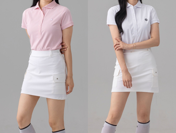 지포어 [GFORE] 수입고급 FEATHERWEIGHT POLO T-SHIRTS(WOMEN) 신상입고(국내배송)