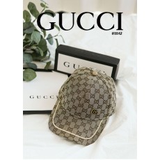 [GUCCI] 구찌 GG 베이지 라인 남여공용 볼캡(국내배송)