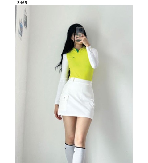 지포어 [GFORE] 수입프리미엄급 KNIT HYBRID T-SHIRT(WOMEN) (국내배송)