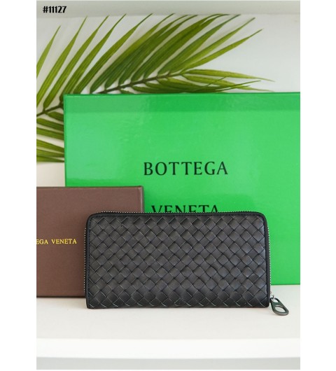 [Bottega Veneta] 보테가베네타 인트레치아토 장지갑 블랙(국내배송)