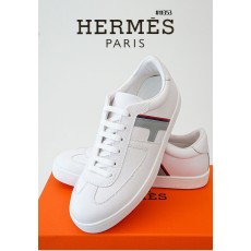 [HERMES] 에르메스 매장판 남성 부메랑 화이트 스니커즈 (국내배송)