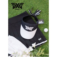 [PXG] PXG 여성 골프 컬러 블럭 리본 썬 바이저(국내배송)