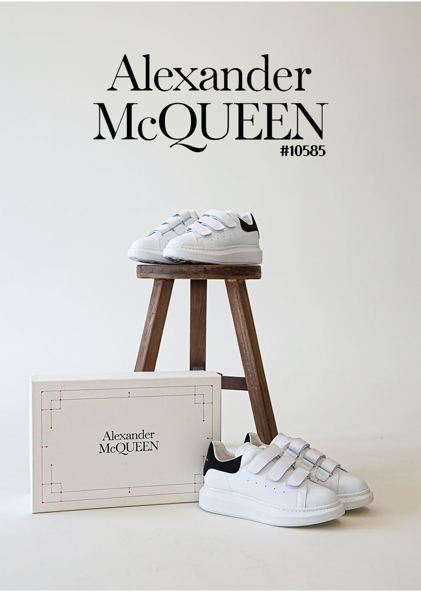 [Alexander McQUEEN] 알렉산더맥퀸 남여공용 밸크로 오버솔 스니커즈(국내배송)