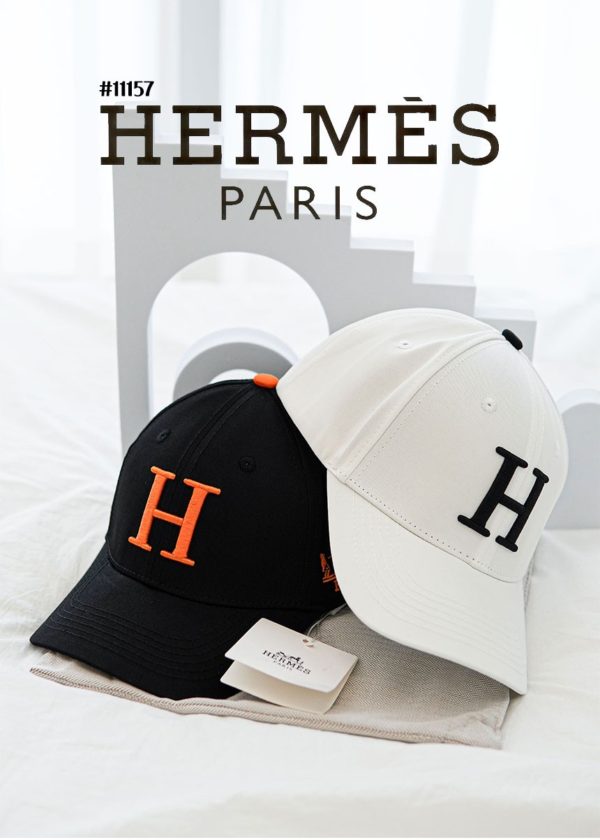 [HERMES] 에르메스 빅 H로고 남여공용 볼캡(국내배송)