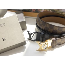 루이비통 [LOUIS VUITTON] 수입고급 LV 이니셜 다미에 벨트(국내배송)