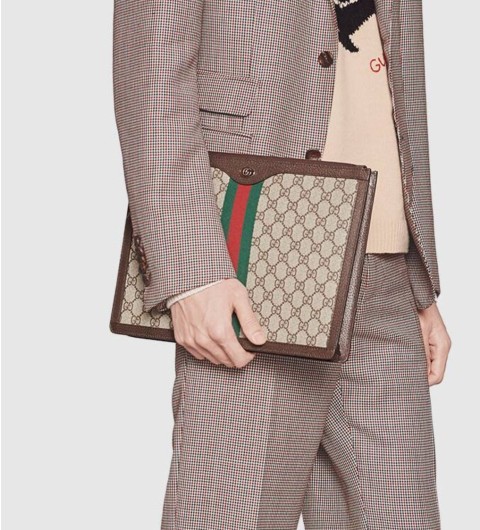 구찌 [Gucci] 수입고급 구찌 GG 오피디아 수프림 포트폴리오 클러치백(국내배송)