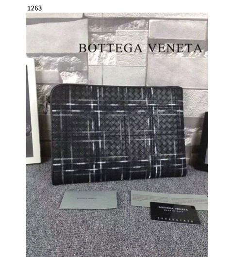 [BOTTEGA VENETA] 수입고급 인트레치아토 체크 스티치 클러치백(국내배송)