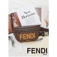 [FENDI] 팬디 수입 23SS FF 로마 패브릭 벨트백 (국내배송)