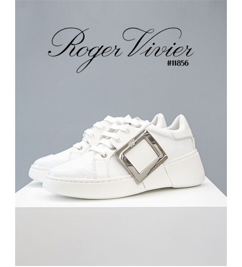 ROGER VIVIER] 로저비비에 비브 스케이트 메탈 버클 스니커즈. (국내배송)