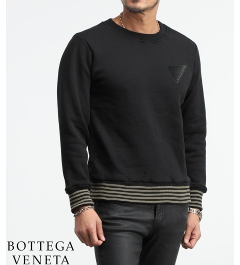 [BOTTEGA VENETA] 보태가 베네타 레더 패치 맨투맨 (국내배송)