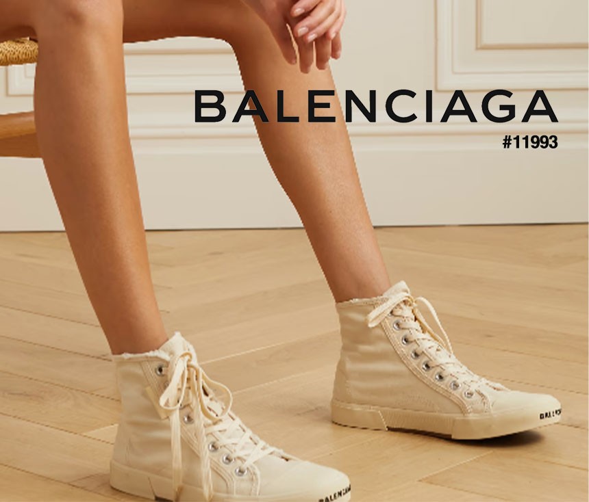 [BALENCIAGA] 발렌시아가 파리스 하이탑 캔버스 스니커즈 (국내배송)