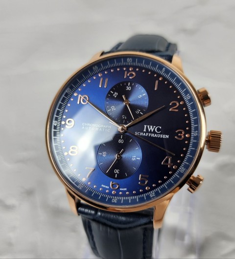 IWC Portugieser Boutique Edition Watch Blue Dial (국내배송)