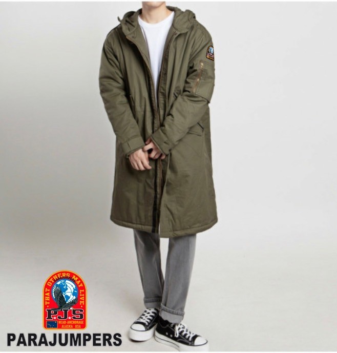 PARAJUMPERS 후드 야상 개파카 (국내배송)