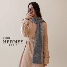 [HERMES] 에르메스 남여공용 사각패턴 캐시미어 머플러 (국내배송)