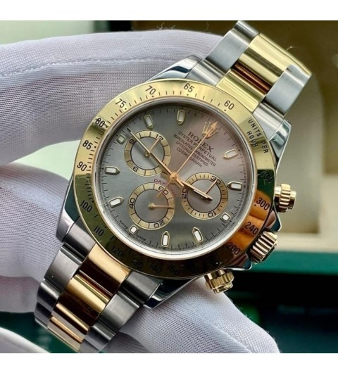 로렉스 Rolex Silver Daytona Gold/towtone grey dia (국내배송)