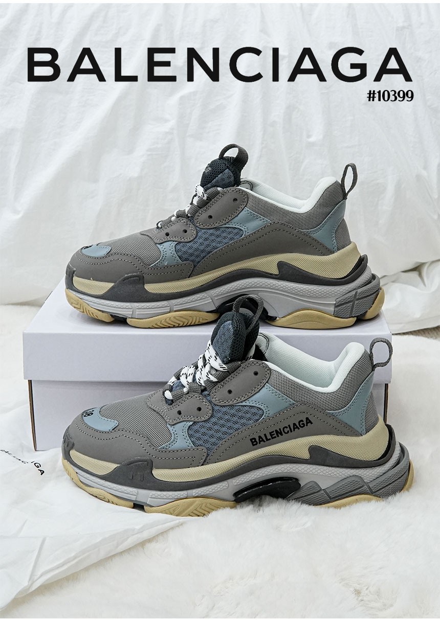 [BALENCIAGA] 발렌시아가 트리플S 클리어솔 스니커즈 (국내배송)