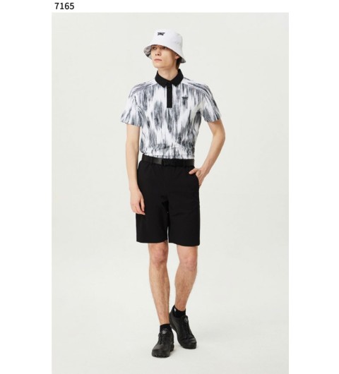 PXG 수입고급 SUMMER PATTERN COLLAR T-SHIRT (국내배송)