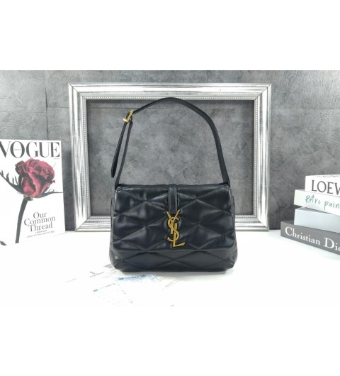 입생로랑 698567 숄더백 핸드백 퀼팅 YSL 금장 로고 블랙 국내배송