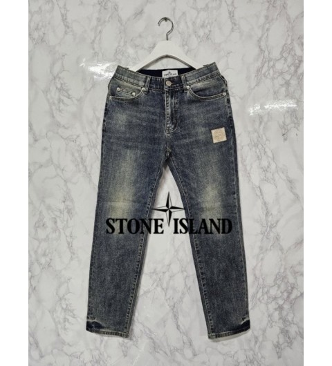 스톤아일랜드 녹청워싱 데님 팬츠(2410) 국내배송