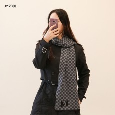 루이비통 남여공용 체스 LV 캐시미어 머플러 국내배송